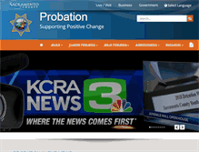 Tablet Screenshot of probation.saccounty.net