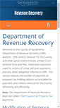 Mobile Screenshot of drr.saccounty.net