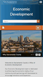 Mobile Screenshot of economic.saccounty.net