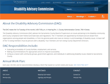 Tablet Screenshot of dac.saccounty.net