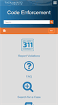 Mobile Screenshot of code-enforcement.saccounty.net