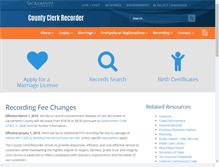 Tablet Screenshot of ccr.saccounty.net
