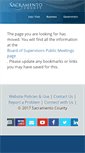 Mobile Screenshot of agendanet.saccounty.net