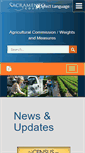 Mobile Screenshot of agcomm.saccounty.net