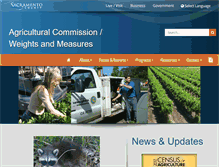 Tablet Screenshot of agcomm.saccounty.net