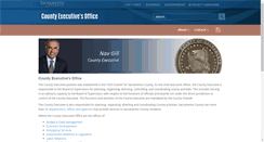 Desktop Screenshot of ceo.saccounty.net