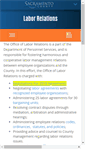 Mobile Screenshot of laborrelations.saccounty.net
